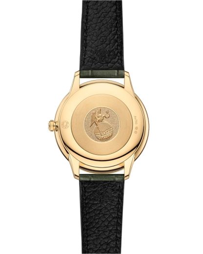 Omega De Ville Prestige 30 mm, geelgoud met leren band 434.58.30.60.55.002 - Afbeelding 2