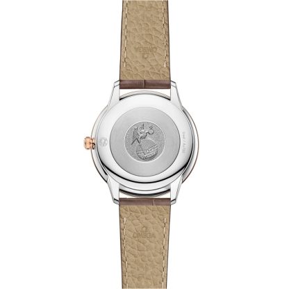 Omega De Ville Prestige 30 mm, staal - Sedna™ gold met leren band 434.23.30.60.52.001 - Afbeelding 2