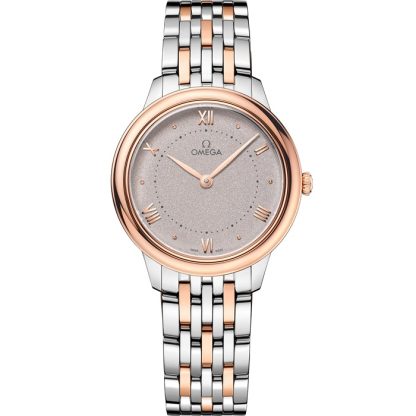Omega De Ville Prestige 30 mm, staal - Sedna™ gold met staal - Sedna™ gold 434.20.30.60.02.001