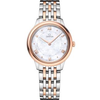 Omega De Ville Prestige 30 mm, staal - Sedna™ gold met staal - Sedna™ gold 434.20.30.60.05.001