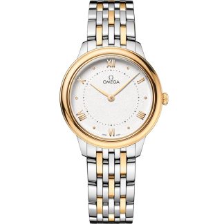 Omega De Ville Prestige 30 mm, staal - geelgoud met staal - geelgoud 434.20.30.60.02.002