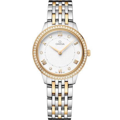 Omega De Ville Prestige 30 mm, staal - geelgoud met staal - geelgoud 434.25.30.60.52.002
