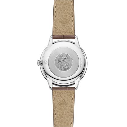 Omega De Ville Prestige 30 mm, staal met leren band 434.13.30.60.55.001 - Afbeelding 2