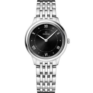 Omega De Ville Prestige 30 mm, staal met staal 434.10.30.60.01.001