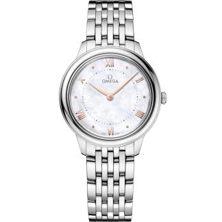 Omega De Ville Prestige 30 mm, staal met staal 434.10.30.60.05.001