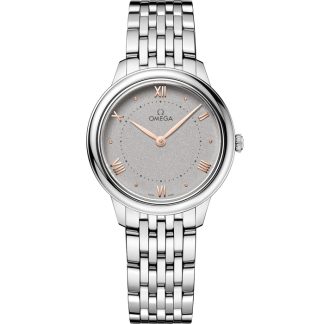 Omega De Ville Prestige 30 mm, staal met staal 434.10.30.60.06.001