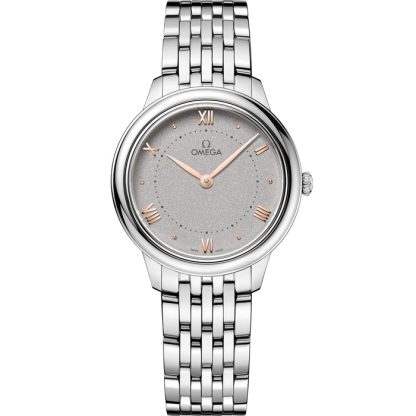 Omega De Ville Prestige 30 mm, staal met staal 434.10.30.60.06.001