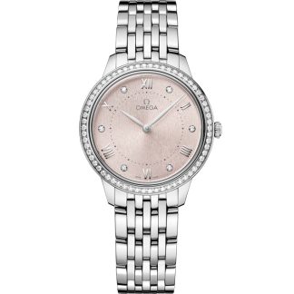 Omega De Ville Prestige 30 mm, staal met staal 434.15.30.60.52.001