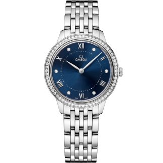 Omega De Ville Prestige 30 mm, staal met staal 434.15.30.60.53.001