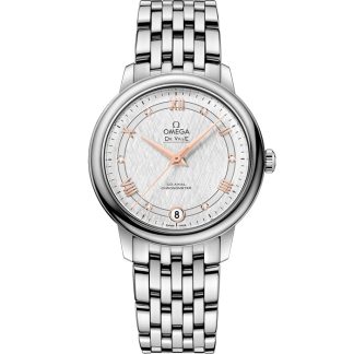Omega De Ville Prestige 32,7 mm, staal met staal 424.10.33.20.52.001
