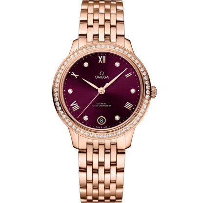 Omega De Ville Prestige 34 mm, Sedna™ gold met Sedna™ gold 434.55.34.20.61.001
