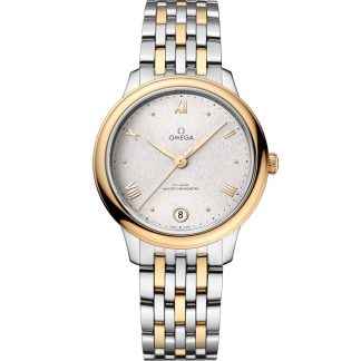 Omega De Ville Prestige 34 mm, staal - geelgoud met staal - geelgoud 434.20.34.20.02.002