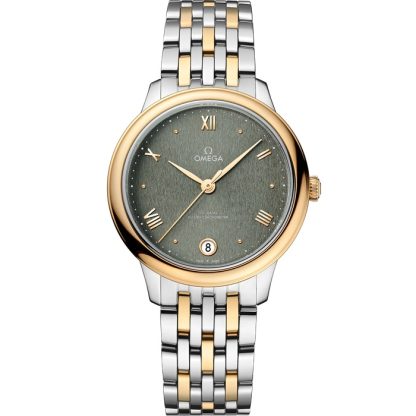 Omega De Ville Prestige 34 mm, staal - geelgoud met staal - geelgoud 434.20.34.20.10.001
