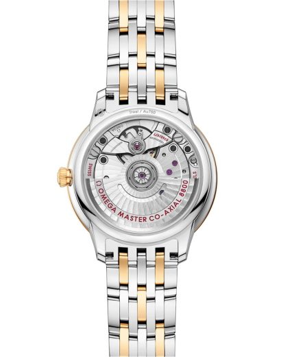 Omega De Ville Prestige 34 mm, staal - geelgoud met staal - geelgoud 434.25.34.20.58.001 - Afbeelding 2