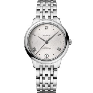 Omega De Ville Prestige 34 mm, staal met staal 434.10.34.20.02.001