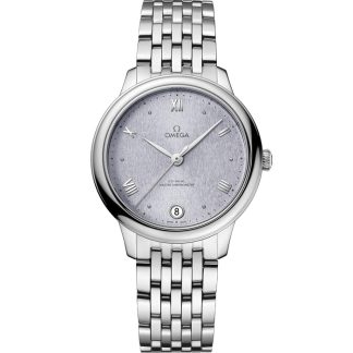 Omega De Ville Prestige 34 mm, staal met staal 434.10.34.20.03.001