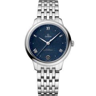 Omega De Ville Prestige 34 mm, staal met staal 434.10.34.20.03.002