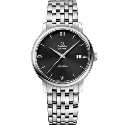 Omega De Ville Prestige 39,5 mm, staal met staal 424.10.40.20.01.001