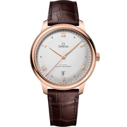 Omega De Ville Prestige 40 mm, Sedna™ gold met leren band 434.53.40.20.02.001
