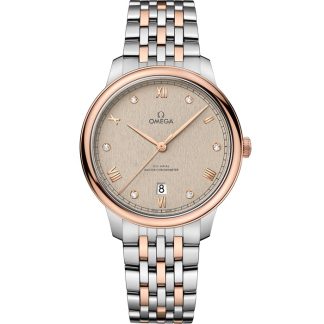 Omega De Ville Prestige 40 mm, staal - Sedna™ gold met staal - Sedna™ gold 434.20.40.20.59.001
