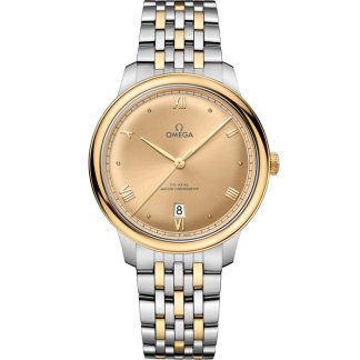 Omega De Ville Prestige 40 mm, staal - geelgoud met geelgoud 434.20.40.20.08.001