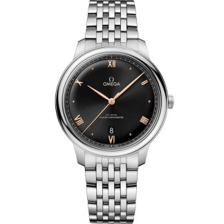 Omega De Ville Prestige 40 mm, staal met staal 434.10.40.20.01.001