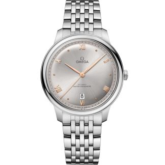 Omega De Ville Prestige 40 mm, staal met staal 434.10.40.20.06.001