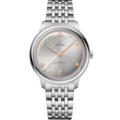 Omega De Ville Prestige 40 mm, staal met staal 434.10.40.20.06.001