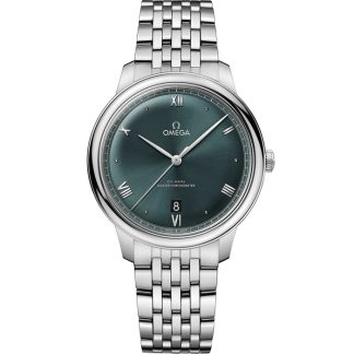 Omega De Ville Prestige 40 mm, staal met staal 434.10.40.20.10.001