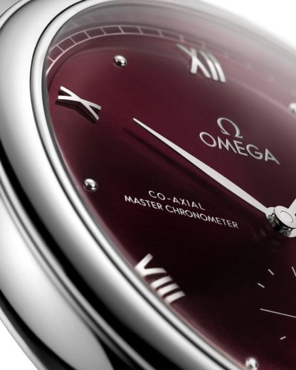 Omega De Ville Prestige 41 mm, staal met leren band 434.13.41.20.11.001 - Afbeelding 3