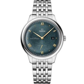 Omega De Ville Prestige 41 mm, staal met staal 434.10.41.20.10.001