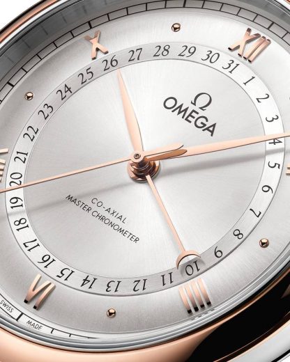 Omega De Ville Prestige 42 mm, staal - Sedna™ gold met alligator 434.23.42.22.02.001 - Afbeelding 4