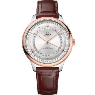 Omega De Ville Prestige 42 mm, staal - Sedna™ gold met alligator 434.23.42.22.02.001