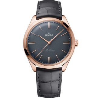 Omega De Ville Trésor 40 mm, Sedna™ gold met leren band 435.53.40.21.06.001