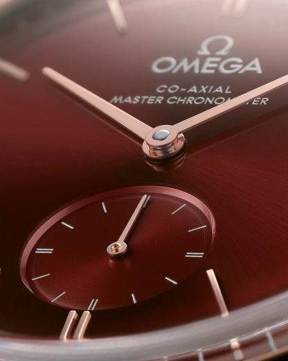 Omega De Ville Trésor 40 mm, Sedna™ gold met leren band 435.53.40.21.11.002 - Afbeelding 4
