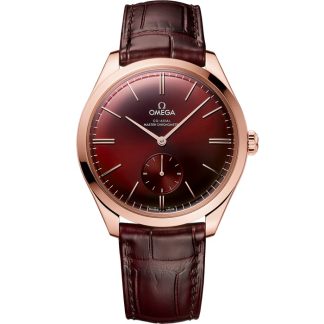 Omega De Ville Trésor 40 mm, Sedna™ gold met leren band 435.53.40.21.11.002