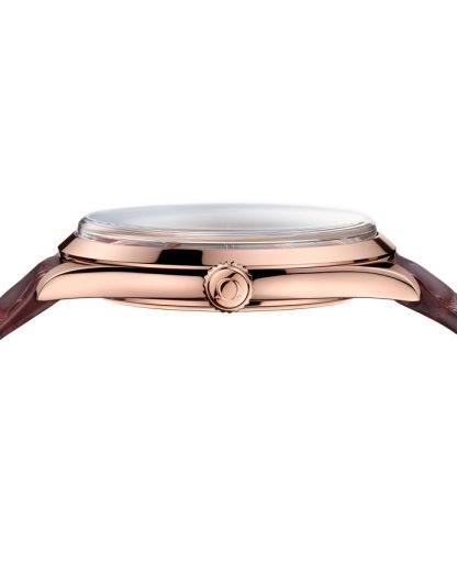 Omega De Ville Trésor 40 mm, Sedna™ gold met leren band 435.53.40.21.11.002 - Afbeelding 5
