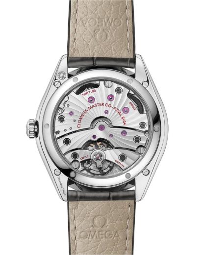 Omega De Ville Trésor 40 mm, staal met leren band 435.13.40.22.06.001 - Afbeelding 2