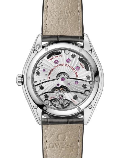 Omega De Ville Trésor 40 mm, staal met leren band 435.18.40.21.02.002 - Afbeelding 2