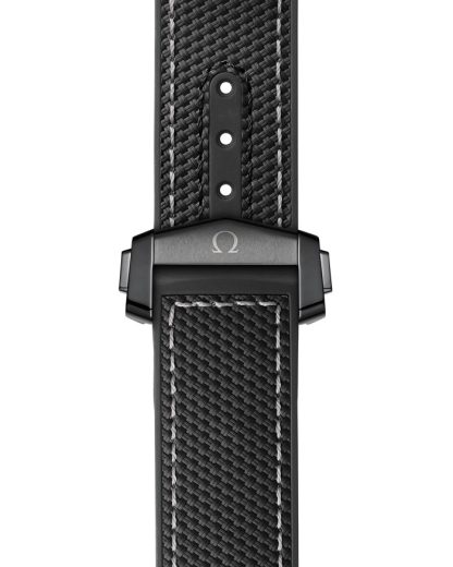 Omega Deep Black Seamaster Planet Ocean 600M 45,5 mm, zwart ceramic met rubberen band 215.92.46.22.01.001 - Afbeelding 5