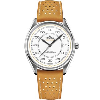 Omega Limited Edition Set Seamaster Officiële tijdwaarnemer van de Olympische Spelen 39,5 mm, staal met leren band 522.32.40.20.04.002
