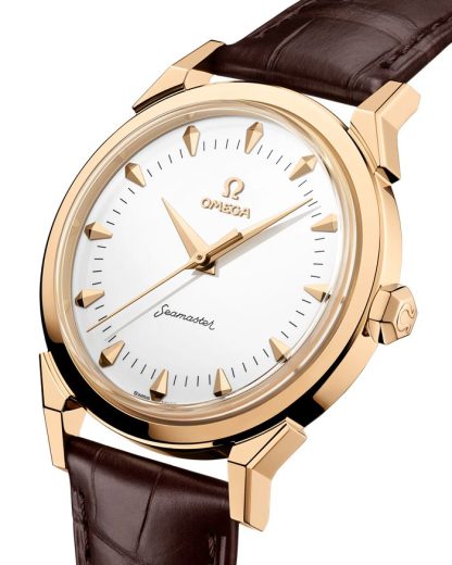 Omega Milaan‑Cortina 2026 Nieuw Seamaster 37mm 37 mm, Moonshine™ gold met alligator 522.53.37.20.04.001 - Afbeelding 3