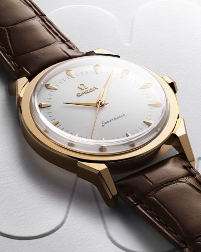 Omega Milaan‑Cortina 2026 Nieuw Seamaster 37mm 37 mm, Moonshine™ gold met alligator 522.53.37.20.04.001 - Afbeelding 5