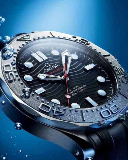 Omega Nekton Edition Seamaster Diver 300M 42 mm, staal met rubberen band 210.32.42.20.01.002 - Afbeelding 3