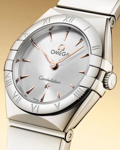 Omega Nieuw Constellation 25 mm, staal met staal 131.10.25.60.02.002 - Afbeelding 5