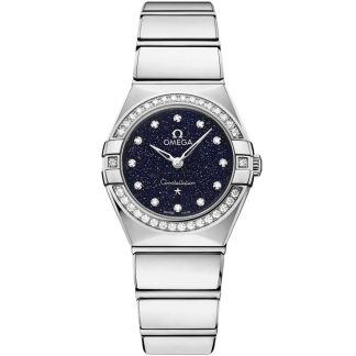 Omega Nieuw Constellation 25 mm, staal met staal 131.15.25.60.53.002