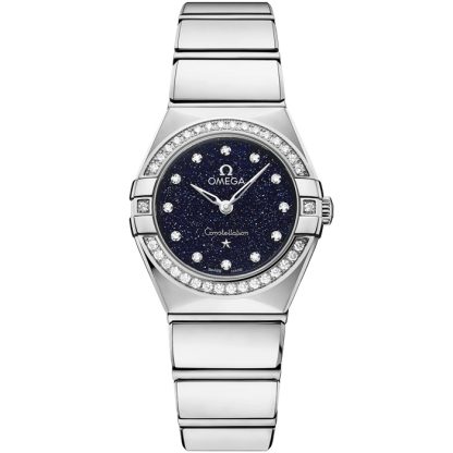 Omega Nieuw Constellation 25 mm, staal met staal 131.15.25.60.53.002