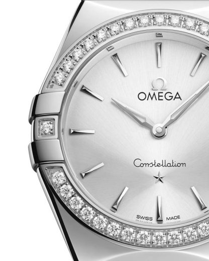 Omega Nieuw Constellation 28 mm, staal met staal 131.15.28.60.02.001 - Afbeelding 3