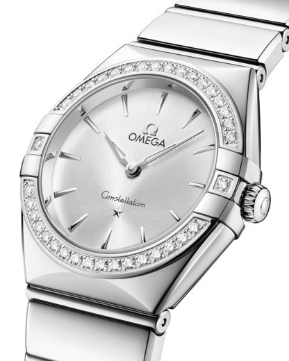 Omega Nieuw Constellation 28 mm, staal met staal 131.15.28.60.02.001 - Afbeelding 5