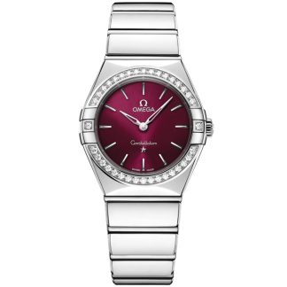 Omega Nieuw Constellation 28 mm, staal met staal 131.15.28.60.11.001